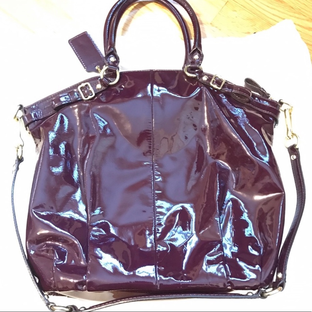 Coach Madison Lindsey Satchel Handbag - Picture 5 of 5